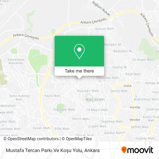 Mustafa Tercan Parkı Ve Koşu Yolu map