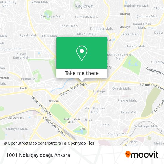 1001 Nolu çay ocağı map