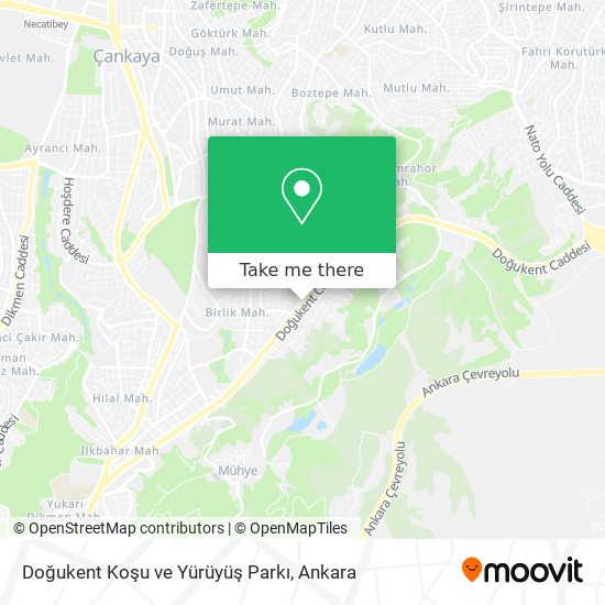 Doğukent Koşu ve Yürüyüş Parkı map