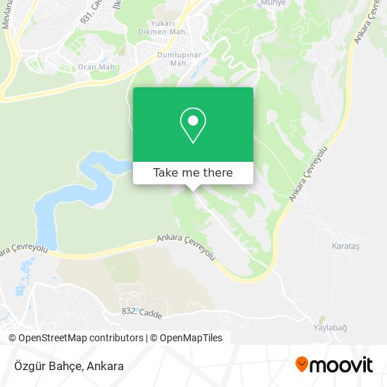 Özgür Bahçe map