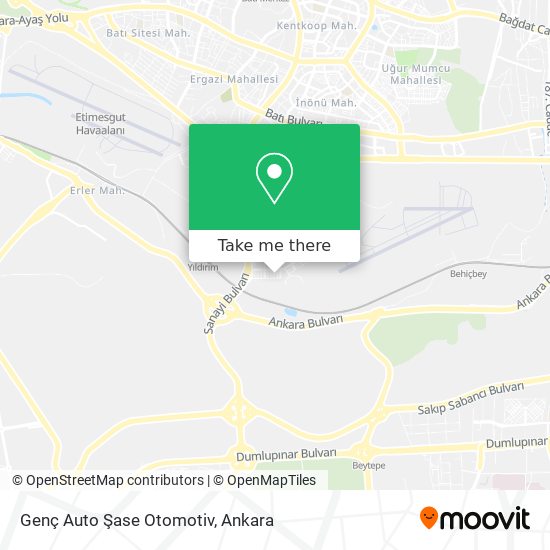 Genç Auto Şase Otomotiv map