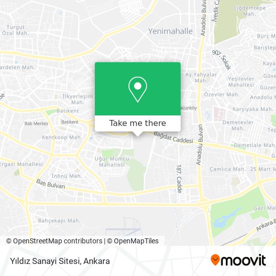 Yıldız Sanayi Sitesi map