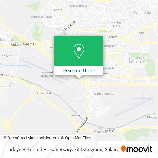 Turkiye Petrolleri Polsan Akaryakit İstasyonu map