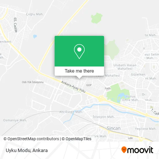 Uyku Modu map