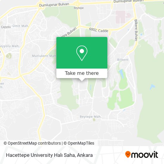 Hacettepe University Halı Saha map