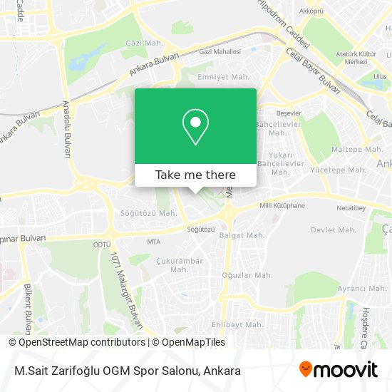 M.Sait Zarifoğlu OGM Spor Salonu map