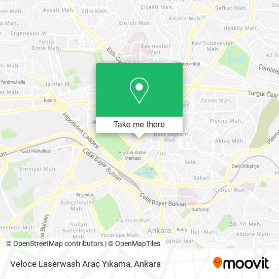 Veloce Laserwash Araç Yıkama map