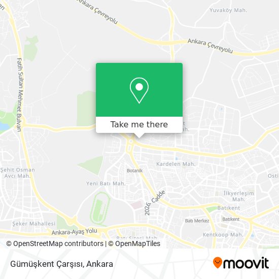 Gümüşkent Çarşısı map