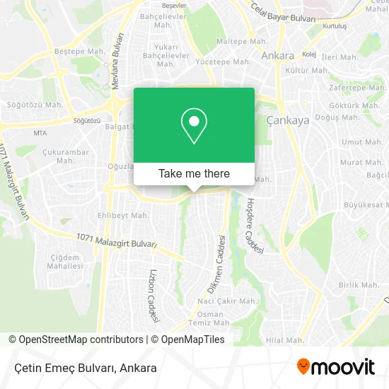 Çetin Emeç Bulvarı map