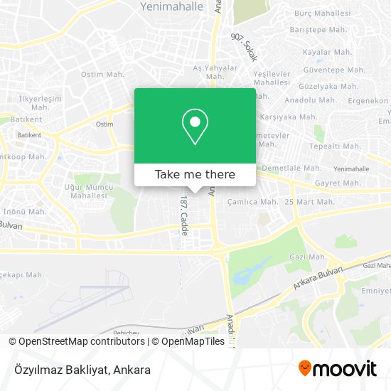 Özyılmaz Bakliyat map