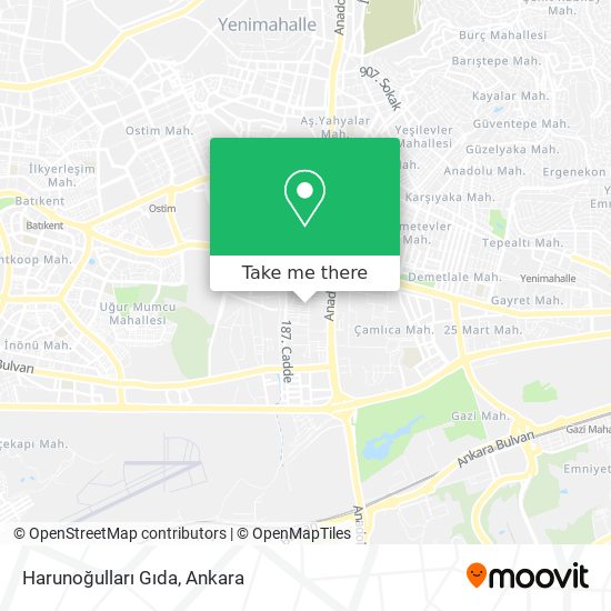 Harunoğulları Gıda map