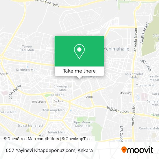 657 Yayinevi Kitapdeponuz.com map