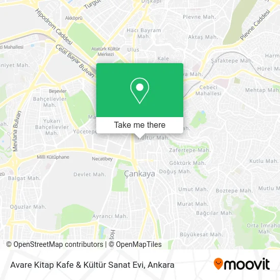 Avare Kitap Kafe & Kültür Sanat Evi map