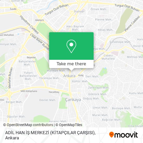 ADİL HAN İŞ MERKEZİ (KİTAPÇILAR ÇARŞISI) map