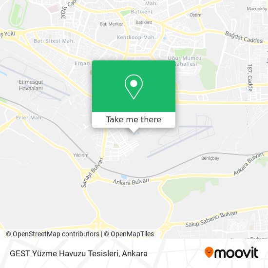 GEST Yüzme Havuzu Tesisleri map