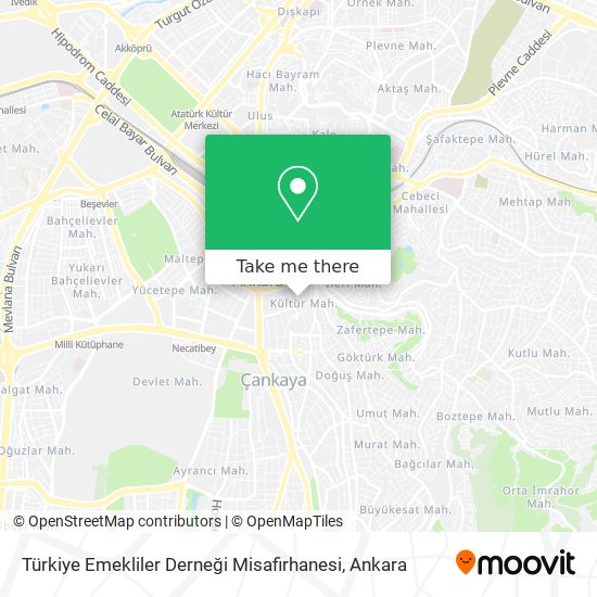 Türkiye Emekliler Derneği Misafirhanesi map