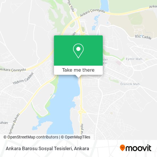 Ankara Barosu Sosyal Tesisleri map