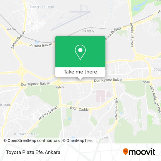 Toyota Plaza Efe map