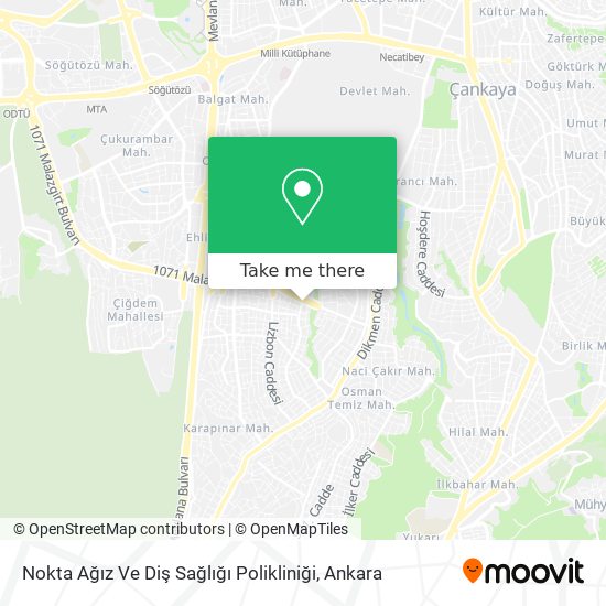 Nokta Ağız Ve Diş Sağlığı Polikliniği map