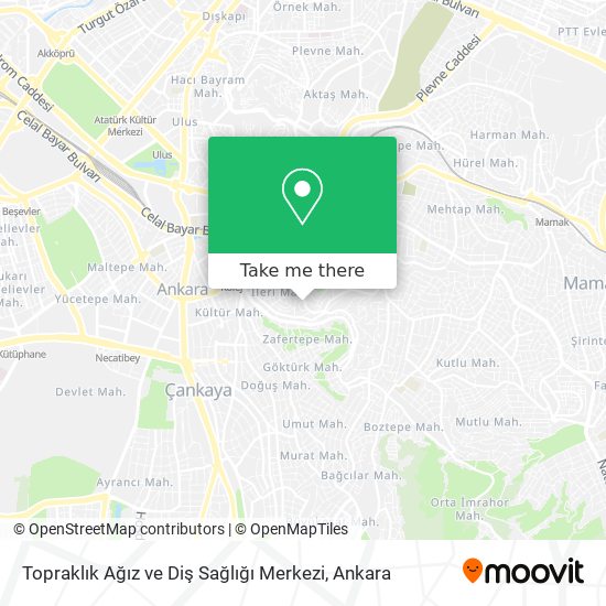 Topraklık Ağız ve Diş Sağlığı Merkezi map