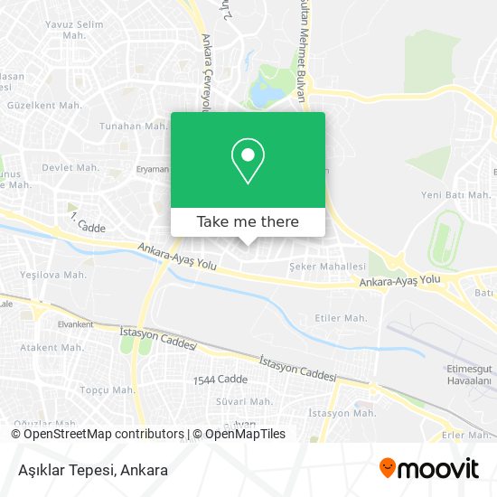 Aşıklar Tepesi map