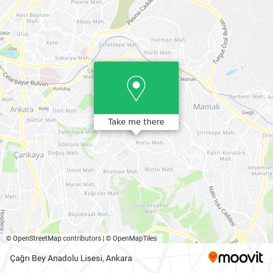Çağrı Bey Anadolu Lisesi map