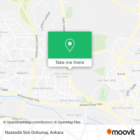 Nazende Son Dokunuş map