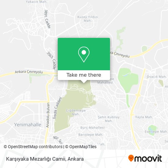 Karşıyaka Mezarlığı Camii map