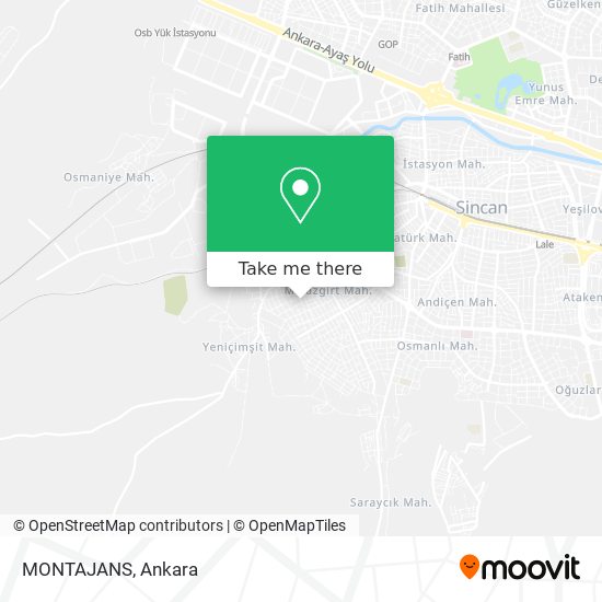 MONTAJANS map