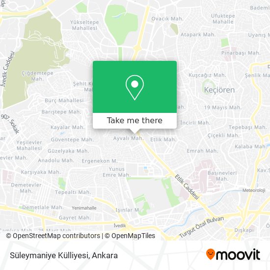 Süleymaniye Külliyesi map