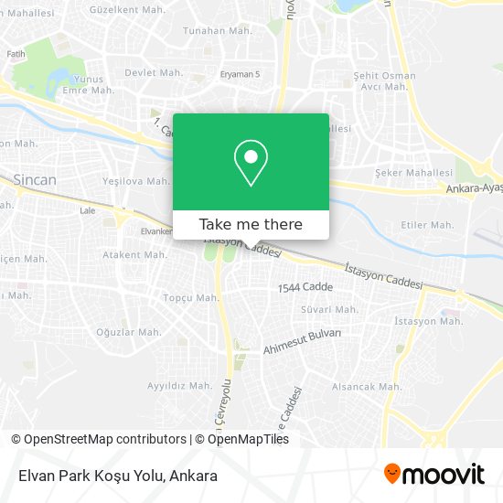 Elvan Park Koşu Yolu map