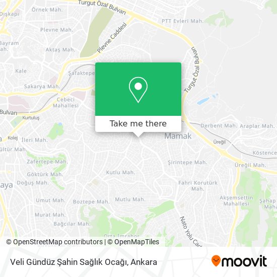 Veli Gündüz Şahin Sağlık Ocağı map