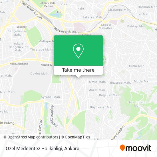 Özel Medsentez Polikinliği map