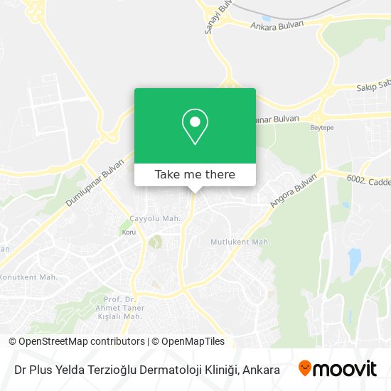 Dr Plus Yelda Terzioğlu Dermatoloji Kliniği map