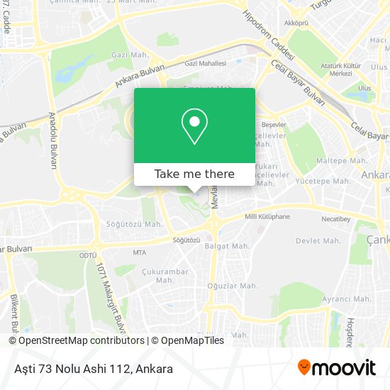 Aşti 73 Nolu Ashi 112 map