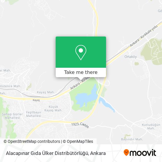 Alacapınar Gıda Ülker Distribütörlüğü map