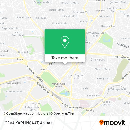 CEVA YAPI İNŞAAT map