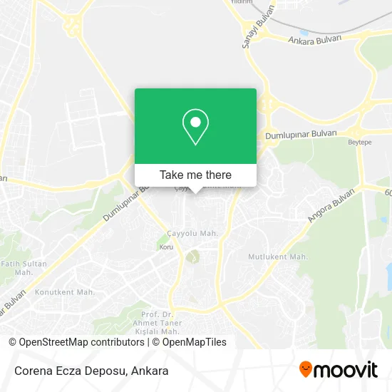 Corena Ecza Deposu map