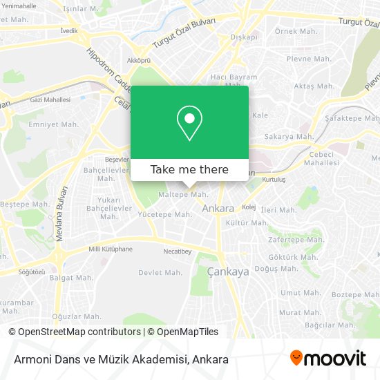 Armoni Dans ve Müzik Akademisi map