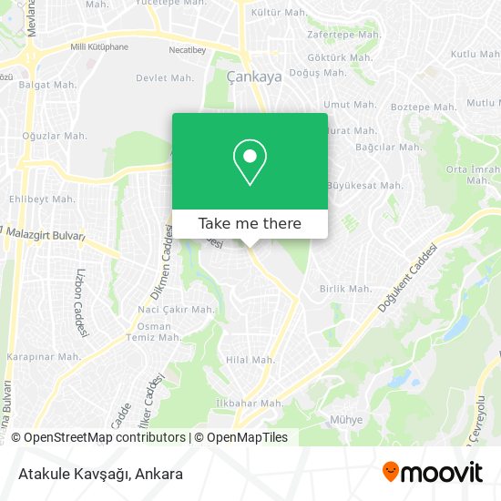 Atakule Kavşağı map
