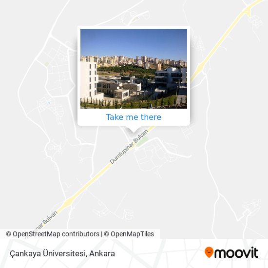 Çankaya Üniversitesi map