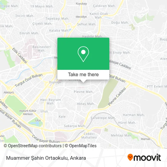 Muammer Şahin Ortaokulu map