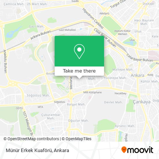 Münür Erkek Kuaförü map