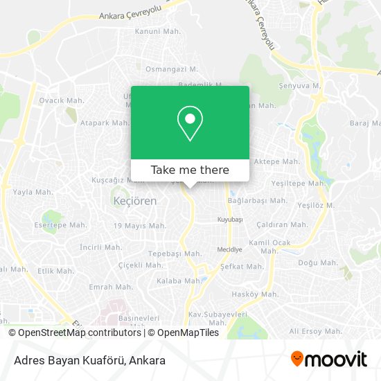 Adres Bayan Kuaförü map