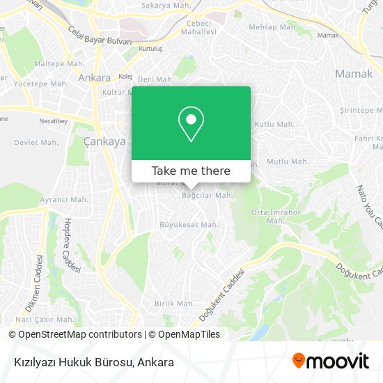 Kızılyazı Hukuk Bürosu map