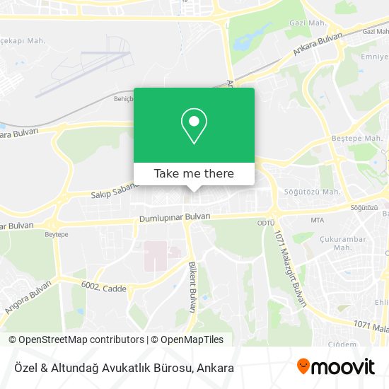 Özel & Altundağ Avukatlık Bürosu map