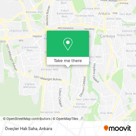 Öveçler Halı Saha map