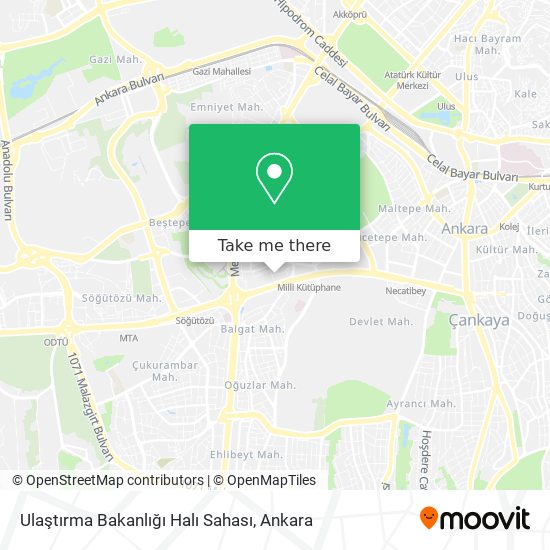 Ulaştırma Bakanlığı Halı Sahası map