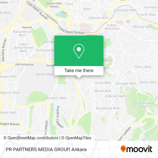 PR PARTNERS MEDIA GROUP map