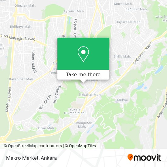 Makro Market map